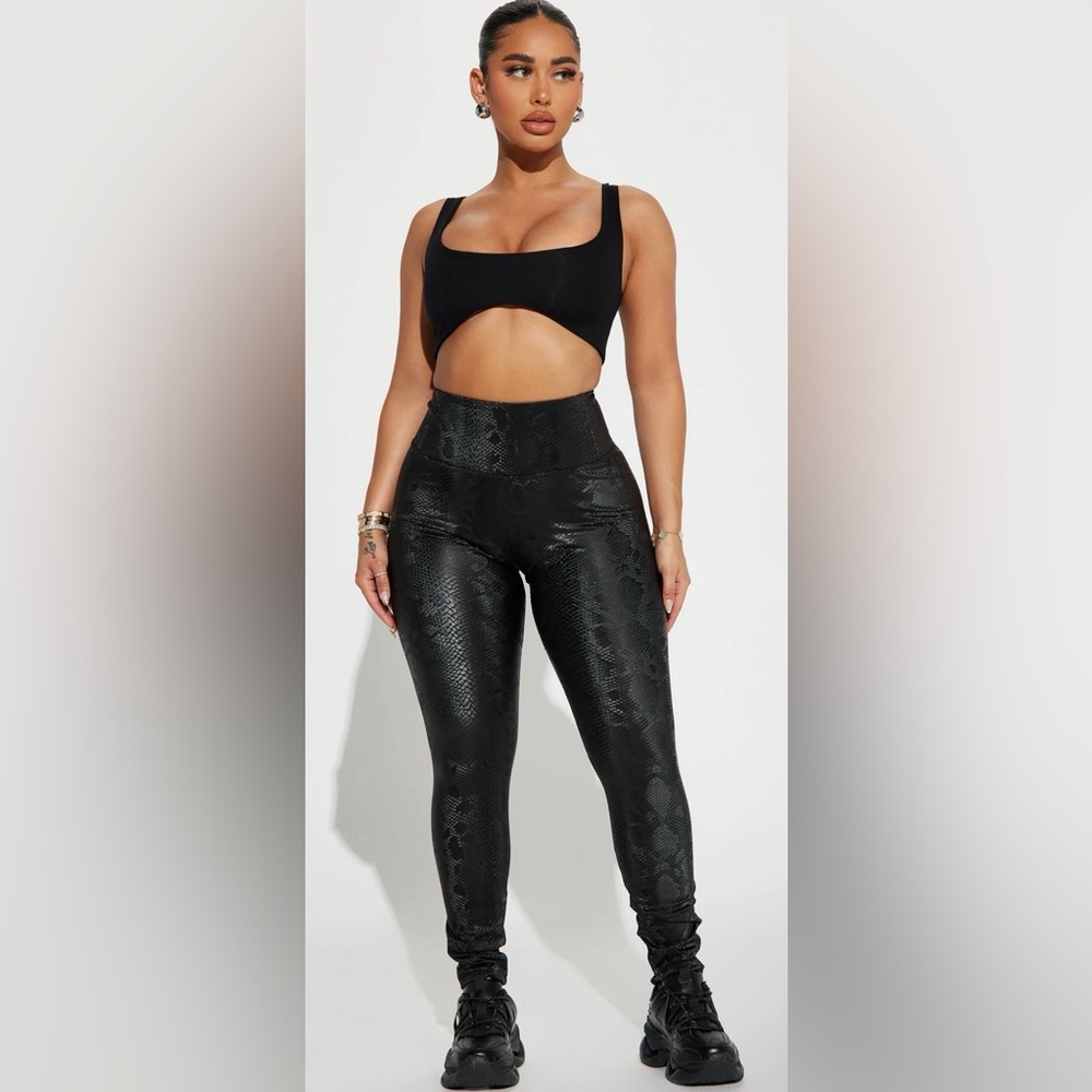 Fashion Nova- Electric Babe Leggings-Fashion Nova